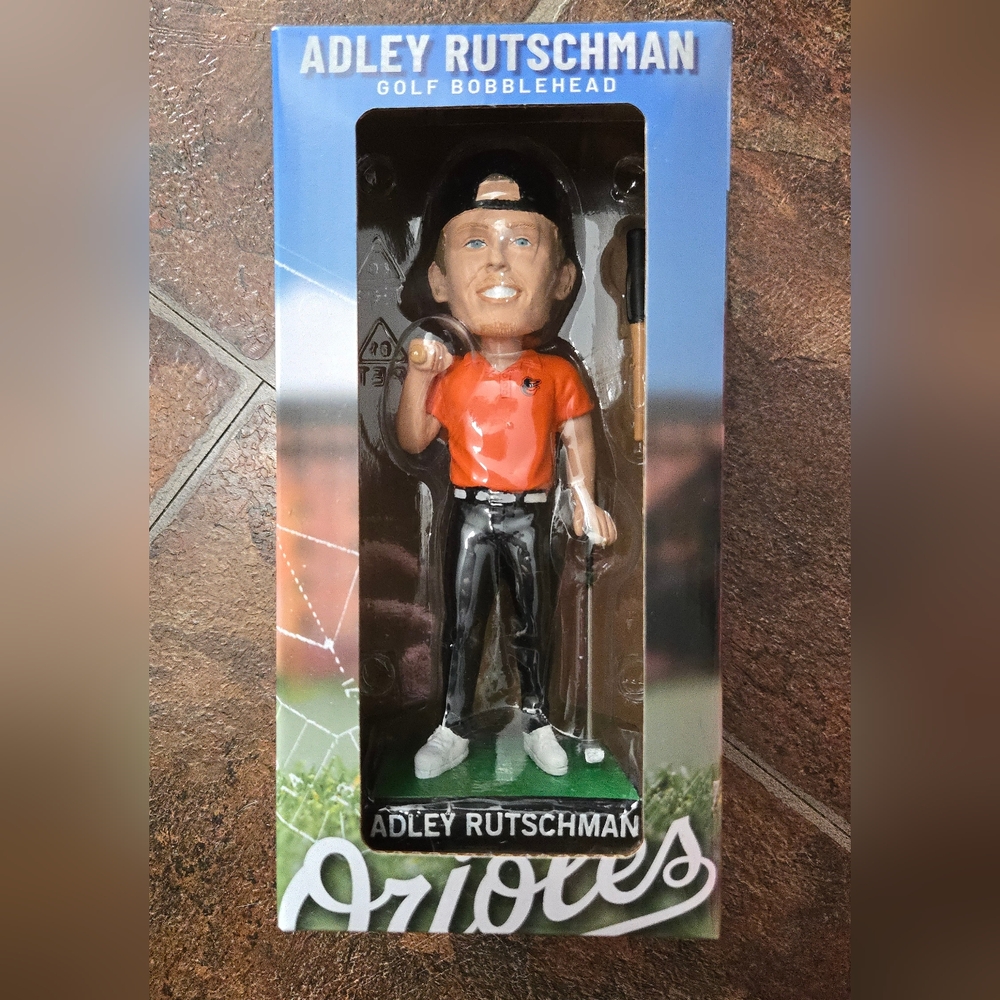 Baltimore Orioles Adley Rutschman Golf Bobblehead